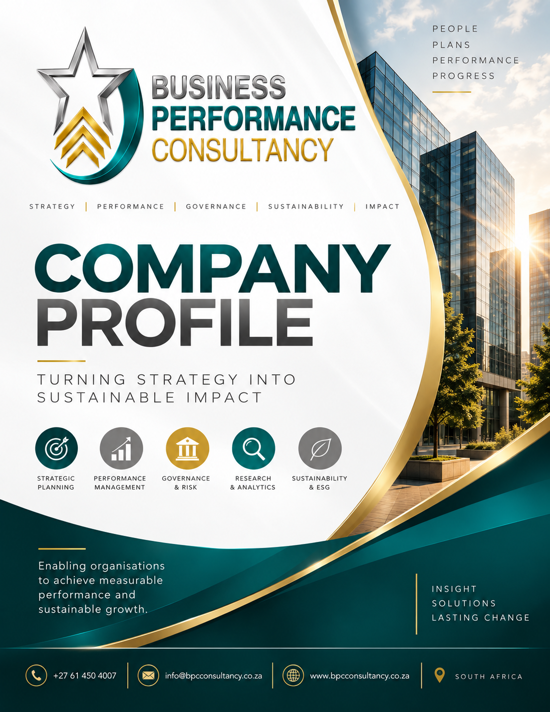 Business Performance Consultancy company profile